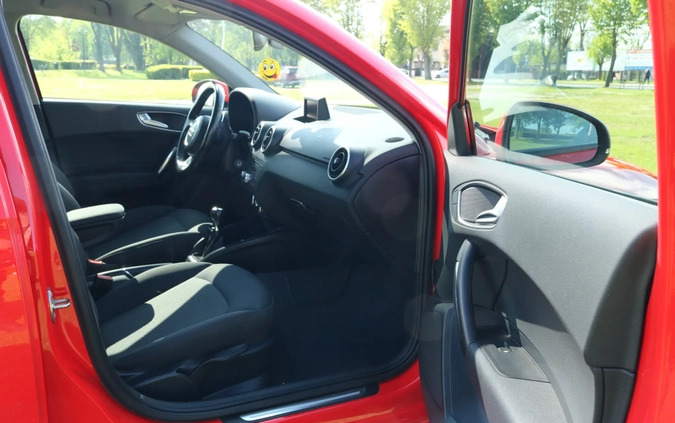 Audi A1 cena 41900 przebieg: 63677, rok produkcji 2012 z Głowno małe 667